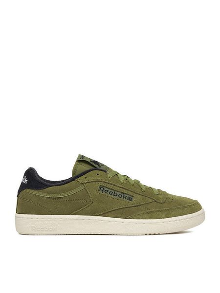 Reebok Sneakersy EO-CLUB C 85 VINTAGE 100244652 Zielony. Zielone buty sportowe casual Reebok, bez wzorów, ze skóry, bez zapięcia. Za 297.99 zł.