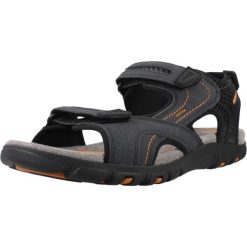 Sandały GEOX 0EKBC UOMO SANDAL STRADA Niebieski. Niebieskie sandały Geox, z syntetyku, bez zapięcia. Za 316.99 zł.