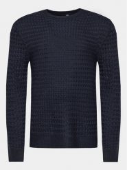 Brave Soul Sweter MK-273BRIGHAMB Granatowy Regular Fit. Niebieskie swetry rozpinane Brave Soul, m, bez wzorów, z wełny, bez kołnierzyka, bez ramiączek. Za 169.99 zł.