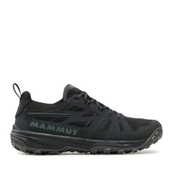 Trekkingi Mammut. Czarne buty trekkingowe Mammut, bez wzorów, bez zapięcia. Za 659.99 zł.