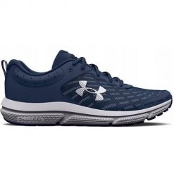 Buty do biegania męskie Under Armour Charged Assert 10. Niebieskie buty do biegania Under Armour, bez wzorów, z materiału, bez zapięcia, do biegania. Za 348.50 zł.