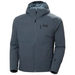 Kurtka wodoodporna z kapturem Helly Hansen Odin Stretch Insulat 2.0. Szare kurtki Helly Hansen, na lato, xl, bez wzorów, z elastanu, z kapturem. Za 1,005.00 zł.