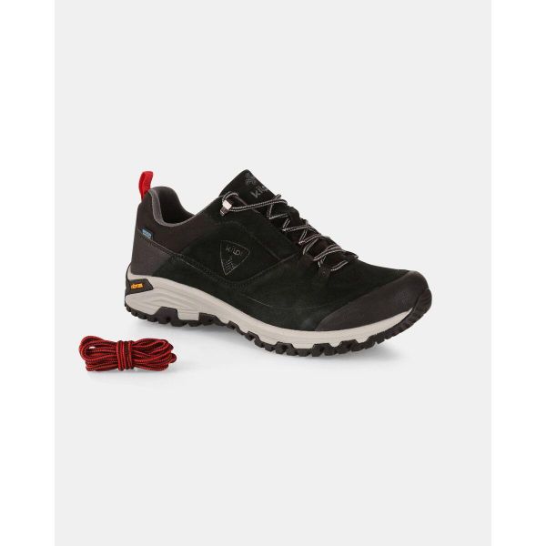 Buty trekkingowe Kilpi Anak Low WP-U. Czarne buty trekkingowe Kilpi, bez wzorów, z nylonu, bez zapięcia. Za 835.17 zł.