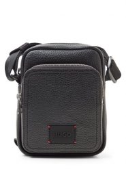 HUGO torba na ramię Mężczyźni Sztuczna skóra czarny, ONE SIZE. Czarne torby na ramię Hugo, bez wzorów, ze skóry, na ramię, bez dodatków. Za 499.95 zł.