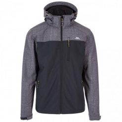 Kurtka Softshell Męska Abbott. Szare kurtki softshell Trespass, m, bez wzorów, z softshellu, bez kaptura. Za 320.99 zł.