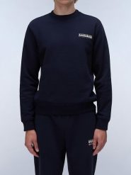 Napapijri Bluza w kolorze granatowym rozmiar: XS. Niebieskie bluzy Napapijri, xs, bez wzorów, bez kaptura. Za 119.40 zł.