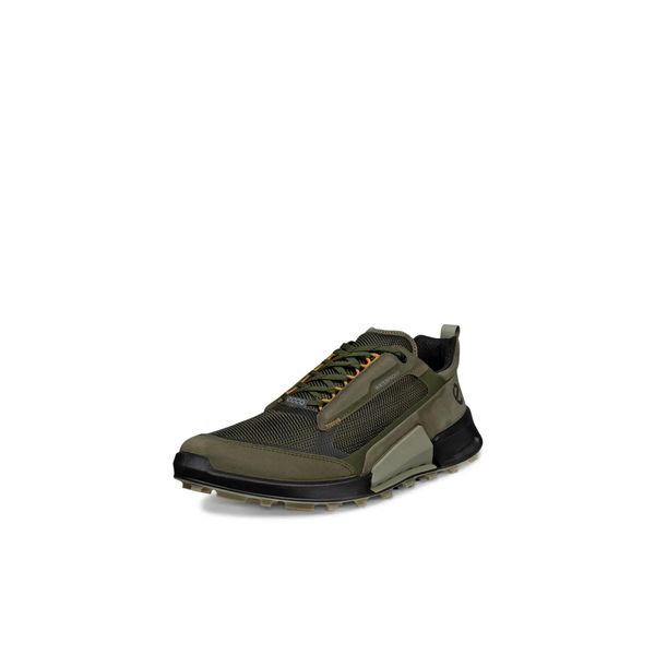 Buty trekkingowe Ecco Biom 2.1 X Mountain. Zielone buty turystyczne ecco, bez wzorów, z nubiku, bez zapięcia, trekkingowe. Za 765.65 zł.