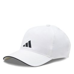 Czapka z daszkiem adidas. Białe czapki z daszkiem Adidas, bez wzorów. Za 59.99 zł.