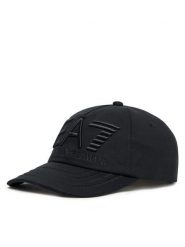 EA7 Emporio Armani Czapka z daszkiem 7X000052 AF13150 UC001 Czarny. Czarne czapki z daszkiem EA7 Emporio Armani, bez wzorów, z bawełny. Za 219.99 zł.