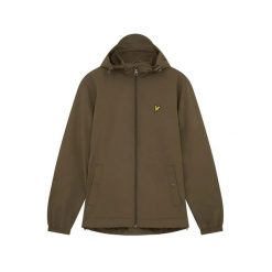 Kurtka wodoodporna z kapturem i suwakiem Lyle & Scott. Zielone kurtki LYLE AND SCOTT, na jesień, l, bez wzorów, z kapturem. Za 494.25 zł.