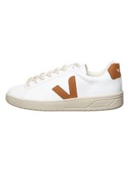 Veja Sneakersy "Urca" w kolorze biało-jasnobrązowym rozmiar: 46. Białe buty sportowe casual Veja, bez wzorów, bez zapięcia. Za 513.92 zł.