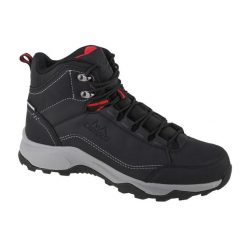 Buty trekkingowe męskie Campus Tampa. Czarne buty trekkingowe Campus, bez wzorów, z gumy, bez zapięcia. Za 249.99 zł.