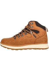 Buty Whistler Francisco. Brązowe buty turystyczne WHISTLER, z aplikacjami, z materiału, bez zapięcia, trekkingowe. Za 302.00 zł.