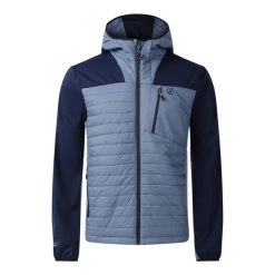 Męska Kurtka Soft Shell Mountaineer. Zielone kurtki Dare 2B, m, bez wzorów, z materiału, z kapturem. Za 378.99 zł.