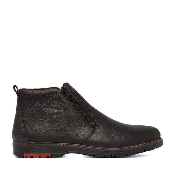 Botki Rieker. Czarne botki sznurowane Rieker, bez wzorów, bez obcasa, bez zapięcia. Za 429.99 zł.
