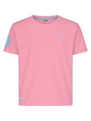 U.S. Polo Assn. Koszulka w kolorze jasnoróżowym rozmiar: XL. Różowe bezrękawniki U.S. Polo Assn., s, bez wzorów, z bawełny, bez kołnierzyka, bez ramiączek. Za 105.14 zł.