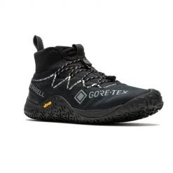 Buty do biegania męskie Merrell Trail Glove 7 Gtx. Czarne buty do biegania Merrell, bez wzorów, z materiału, bez zapięcia, do biegania. Za 942.00 zł.