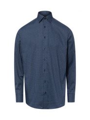 Finshley & Harding koszula biznesowa Mężczyźni Modern Fit Bawełna (100%) niebieski, 42. Niebieskie koszule Finshley & Harding, m, bez wzorów, z bawełny, bez kołnierzyka, bez ramiączek. Za 229.95 zł.