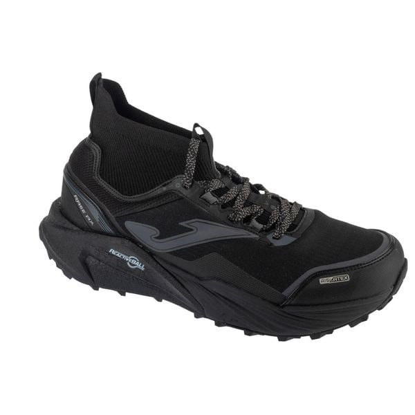 Buty trekkingowe męskie, Rase AX3 Men 25 TKRAX3W. Czarne buty trekkingowe Joma, bez wzorów, bez zapięcia. Za 599.99 zł.