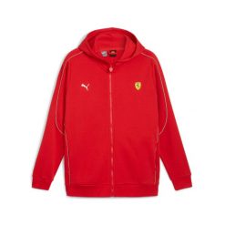 Bluza Sportowa Męska Puma Ferrari Race. Czerwone bluzy bez kaptura Puma, m, bez wzorów, bez kaptura. Za 329.99 zł.