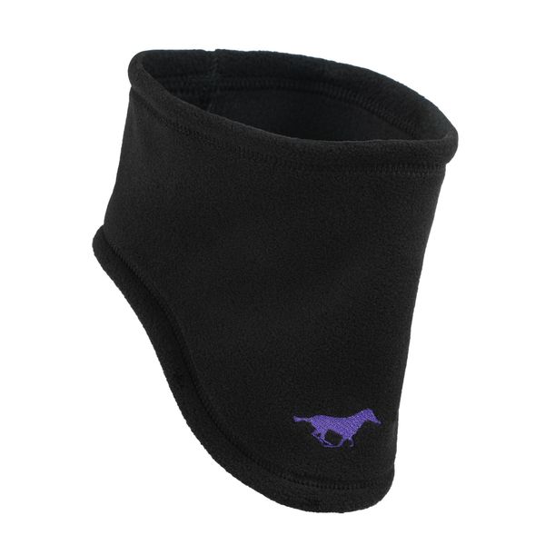 Jeździecki komin polarowy GALOP WEAR - Ocieplacz na szyję. Czarne szaliki GALOP WEAR, bez wzorów, z dzianiny. Za 119.00 zł.