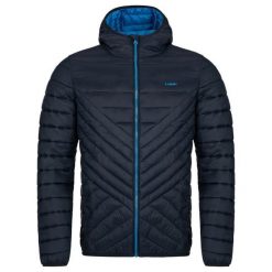 Kurtka męska Loap Irgan granatowa. Niebieskie kurtki ZSPORT, m, bez wzorów, bez kaptura. Za 275.99 zł.