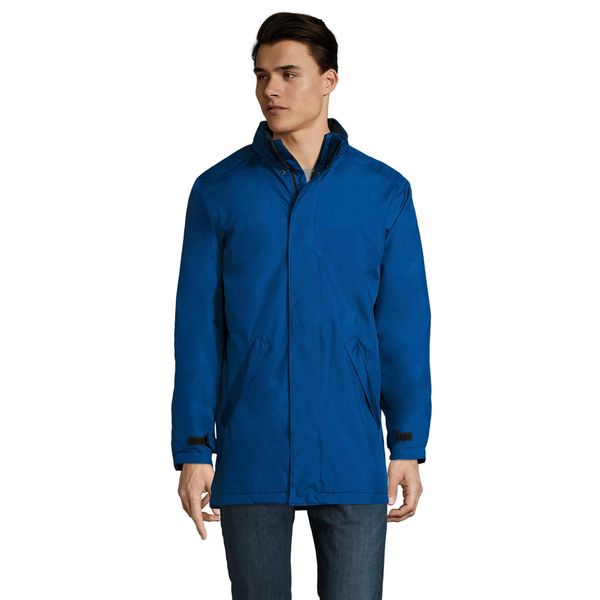 Kurtka Unisex Dla Dorosłych Robyn Z Wyściełaną Podszewką. Niebieskie kurtki SOL'S, s, bez wzorów, bez kaptura. Za 204.99 zł.