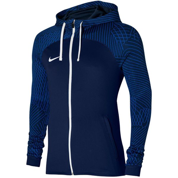 Bluza męska Nike DF Strike 23 HD Trk. Niebieskie bluzy Nike, m, bez wzorów, z poliesteru, bez kaptura. Za 205.99 zł.
