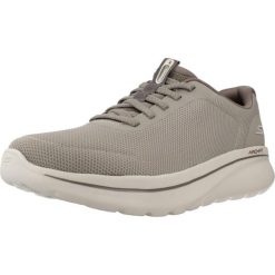 Buty SKECHERS GO WALK ARCH FIT N-JOY - CULLMAN Szary. Szare buty trekkingowe Skechers, bez wzorów, z syntetyku, bez zapięcia. Za 343.99 zł.