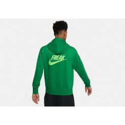 Bluza męska nike giannis freak pullover hoodie pine green. Zielone bluzy Nike, m, bez wzorów, bez kaptura. Za 359.00 zł.