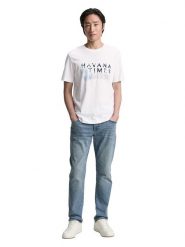 Tom Tailor Koszulka w kolorze białym rozmiar: M. Białe bezrękawniki Tom Tailor, m, bez wzorów, bez kołnierzyka, bez ramiączek. Za 43.78 zł.