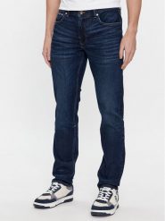 Tommy Hilfiger Jeansy Denton MW0MW33973 Granatowy Straight Fit. Niebieskie jeansy Tommy Hilfiger, m. Za 389.99 zł.