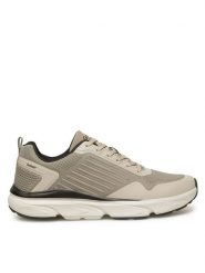 Go Soft Sneakersy 22AO843 Beżowy. Brązowe buty sportowe casual GO SOFT, bez wzorów, z materiału, bez zapięcia. Za 179.99 zł.