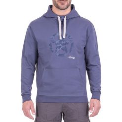 Bluza w kolorze fioletowym. Bluzy z kapturem marki Jeep, m, z kapturem. W wyprzedaży za 119.95 zł.