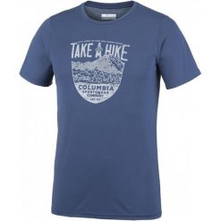 Columbia Koszulka Męska Laney Hill Short Sleeve Tee Carbon, L. T-shirty sportowe marki Columbia. W wyprzedaży za 95.00 zł.