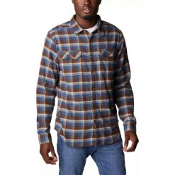 Koszula męska Columbia Flare Gun Stretch Flannel z długim rękawem. Brązowe koszule Columbia, m, bez wzorów, bez kołnierzyka, bez ramiączek. W wyprzedaży za 269.00 zł.