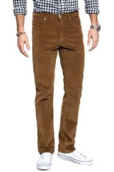 WRANGLER SPODNIE MĘSKIE ARIZONA BISON W12OEC28E 112126330. Brązowe spodnie materiałowe Wrangler, na co dzień, l, bez wzorów, z materiału. W wyprzedaży za 119.99 zł.