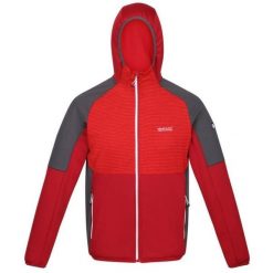Kurtka Softshell Regatta dla Mężczyzn - Wiatroodporna i Oddychająca. Czerwone kurtki Regatta, m, bez wzorów, z softshellu, bez kaptura. Za 236.99 zł.