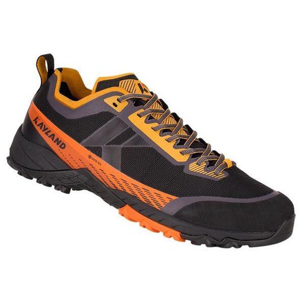 Buty trekkingowe Kayland Tuono GTX. Brązowe buty trekkingowe Kayland, bez wzorów, bez zapięcia, trekkingowe. W wyprzedaży za 521.50 zł.