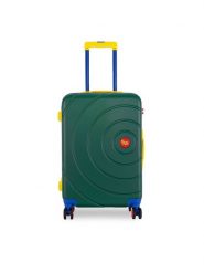 Semi Line Walizka średnia T5931-2 Zielony. Zielone walizki Semi-line, bez wzorów, z tworzywa sztucznego, średnie. Za 219.99 zł.