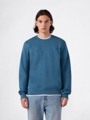 Champion Bluza w kolorze niebieskim rozmiar: XL. Niebieskie bluzy Champion, xl, bez wzorów, bez kaptura. Za 144.95 zł.