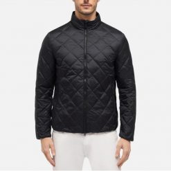 Kurtka GEOX 159930 Czarny. Czarne kurtki Geox, m, bez wzorów, z tkaniny, bez kaptura. Za 734.99 zł.