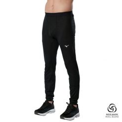 Legginsy merino Mizuno BT PR. Czarne legginsy długie sportowe Mizuno, l, bez wzorów, z materiału, do biegania. Za 383.00 zł.