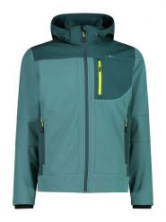 CMP Kurtka softshellowa w kolorze turkusowym rozmiar: 56. Niebieskie kurtki outdoor i hardshell CMP, s, bez wzorów, bez kaptura. Za 161.34 zł.