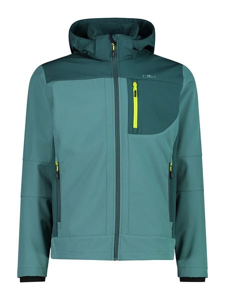 CMP Kurtka softshellowa w kolorze turkusowym rozmiar: 54. Niebieskie kurtki outdoor i hardshell CMP, s, bez wzorów, bez kaptura. Za 170.47 zł.