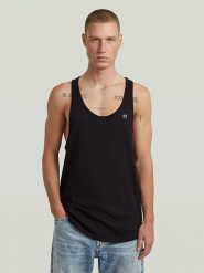 G-Star Top w kolorze czarnym rozmiar: XXL. Czarne bezrękawniki G-Star, xxl, bez wzorów, z bawełny, bez kołnierzyka, bez ramiączek. Za 84.21 zł.