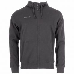 Bluza z kapturem i zamkiem błyskawicznym Stanno Base. Brązowe bluzy STANNO, bez wzorów, z bawełny, z kapturem. Za 246.50 zł.