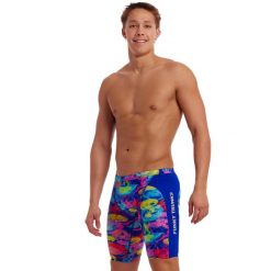 Spodenki do pływania Jammery Funky Trunks Sting Stung. Odzież kąpielowa Funky Trunks, m, bez wzorów, sportowe. Za 219.00 zł.