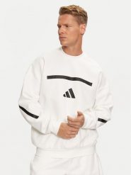 Adidas Bluza Z.N.E. JF2451 Biały Loose Fit. Białe bluzy Adidas, m, bez wzorów, z bawełny, bez kaptura. Za 269.99 zł.