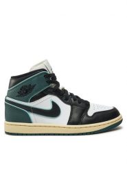 Nike Sneakersy Wmns Air Jordan 1 FQ7818 Czarny. Czarne buty sportowe casual Nike, bez wzorów, ze skóry, bez zapięcia. Za 699.99 zł.